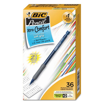 BIC® Xtra-comfort Mechanical Pencil Value Pack, 0.7 Mm, Hb (#2.5), Black Lead, Assorted Barrel Colors, 36-pack freeshipping - TVN Wholesale